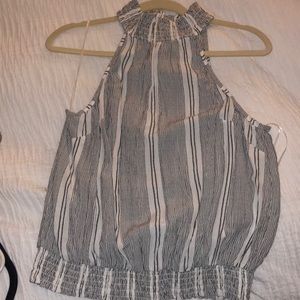 Stripped high neck tank